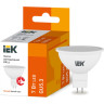 Лампа светодиодная IEK MR16 софит 7Вт 230В 3000К GU5,3 - LLE-MR16-7-230-30-GU5